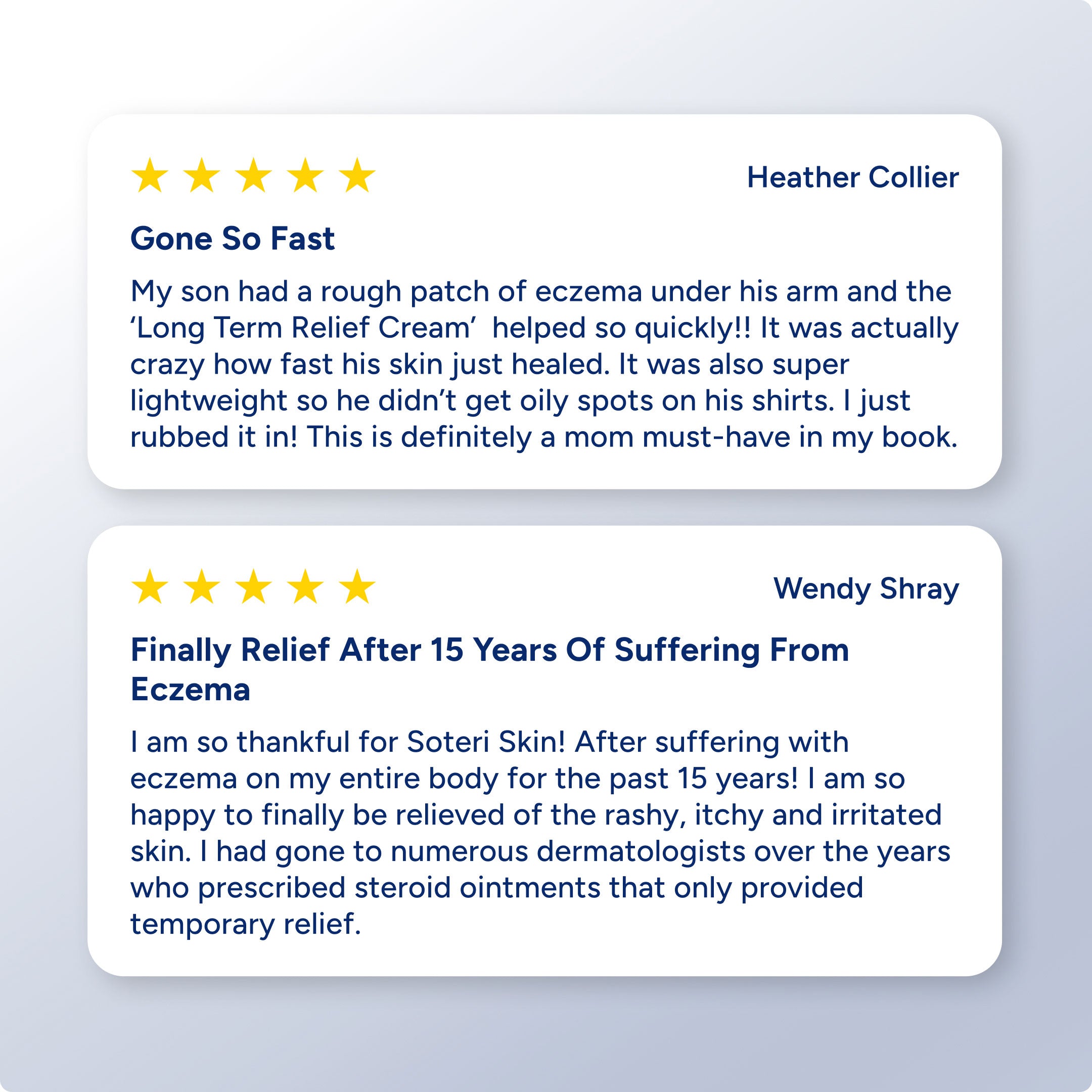 Long-Term Eczema Relief Cream